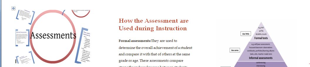 Measuring the academic performance of all students using both formative and summative assessments