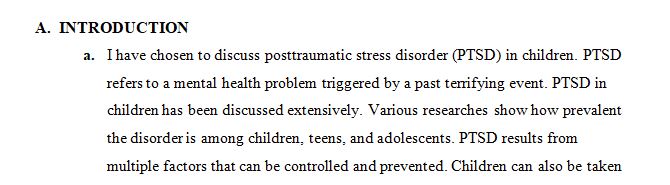 PowerPoint presentation covering a trauma related topic.