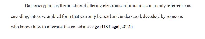 Why it is important and one criticism of the regulation.