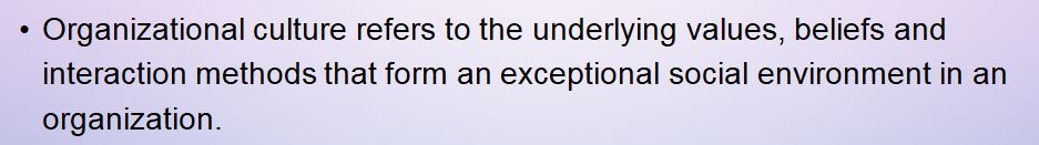 Your team is a group of consultants chartered with evaluating an organization