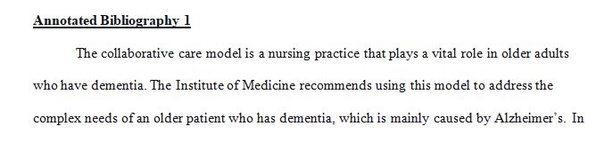 Compare the care models for nursing practice specific to the older adult.