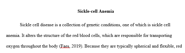 Details pertaining to expected genetic and genomic assessment findings and diagnostic results