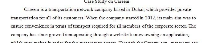 Do Porter’s five forces analysis on Careem