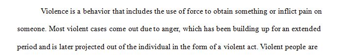 Explain whether you could ever justify using violence in defense of a cause. 