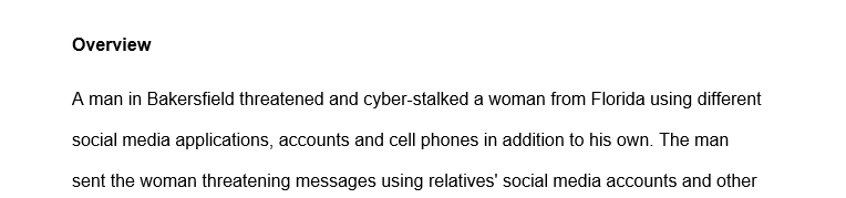 Find a recent cybersecurity incident. A good resource for this may be the FBI, CERT, CISA, SANS, Verizon DataBreach reports and etc.