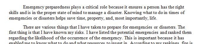 Former FEMA Administrator Craig Fugate stated many times 