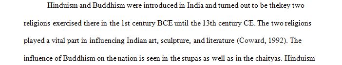 Indian society exerted a profound influence on the cultures of south and southeastern Asia.