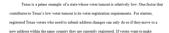 While voter turnout in the U.S. is relatively low, it varies from state to state.