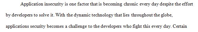 Why do you believe that web applications are becoming less secure.