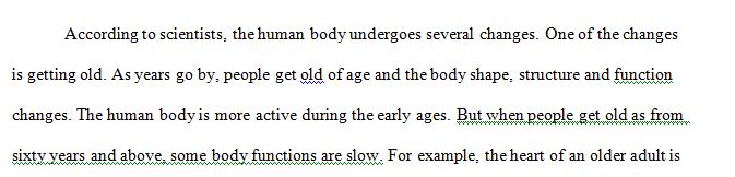 Analyze the increased complexity of care among older adults.