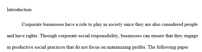 Describe a time that you witnessed employees of a company or even a manager being ethical and or socially responsible.