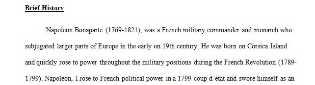 The French Revolution and Napoleon