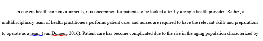 Why are communication and collaboration among healthcare professionals critical to delivering high-quality and safe patient care?