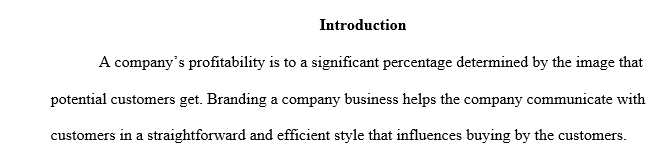 Choose a national, USA-headquartered company brand, discuss the brand's strengths and weakness.