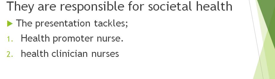 Community health nurses function in many capacities that differ greatly but share core functions.