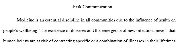 Describe three evidence-based recommendations for effective risk communication in medicine.