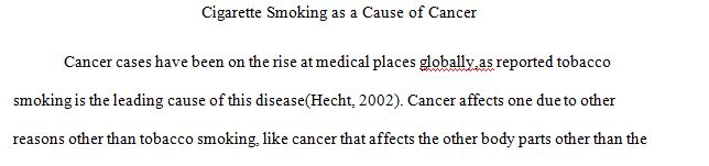 Identify your selected problem (any health problem) in the first line