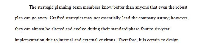 Illustrate the use of controls to guide and monitor strategy implementation.