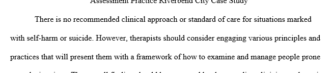 Provide examples of assessment or screening tools available to determine level of risk associated with suicide and/or violence for a client.