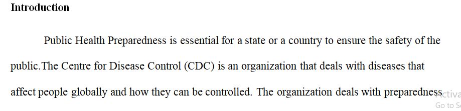 Review the Public Health Preparedness Capabilities.