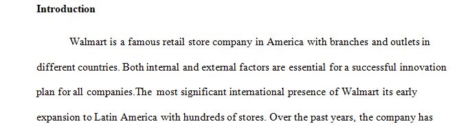 Wal-Mart’s Global Strategies