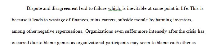  What are some of the questions that should be asked in order to address issues that could cause blame