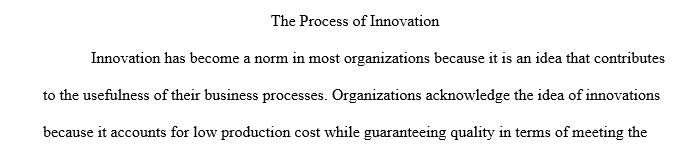 What innovative strategy do you recommend to keep the company viable? Why should leaders believe your innovative strategy will work?