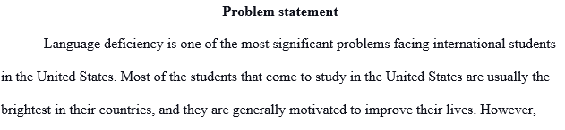 Analyze a problem and give suggestions about a course of action. What problem have you noticed?