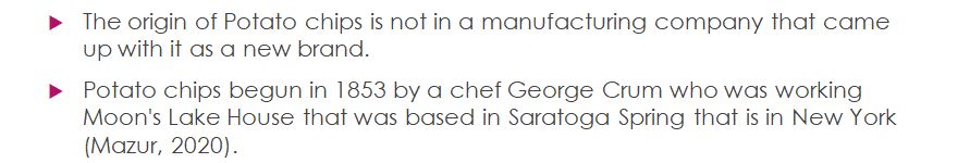 Choose a food item (anything that is edible and commonly eaten by humans)