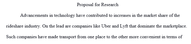 Create an introduction that defines the problem. Include an overview of the competitive landscape using three outside sources