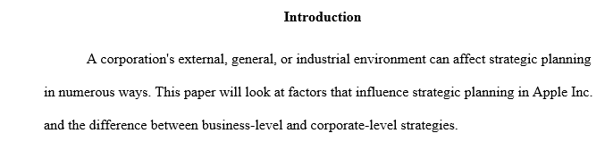 Develop business strategies to create sustainable competitive advantage for an organization.