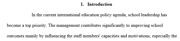 Educational Leaders (superintendents, principals, or university presidents) should only serve in their position for five years.