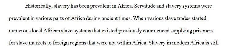 Europeans and Africans in the Transatlantic Slave Trade