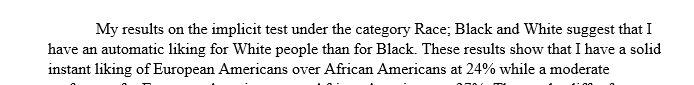 Implicit Bias Reflection