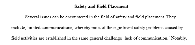 In general, what do you think new social workers should know about safety? What do you wish you would have known?