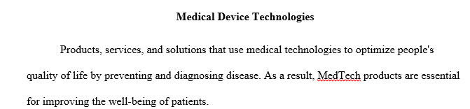 Medical Robots and other applications of robotic technologies in healthcare settings