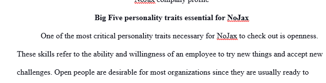 NoJax is finally ready for you to start in-depth evaluations of organizational behavior at the micro level.