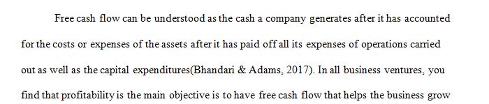 Not every cash produced by a business is available to its owners