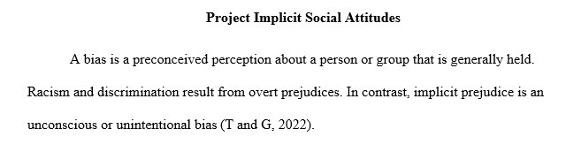 Please complete the Project Implicit Social Attitudes Sexuality Race and Religion.