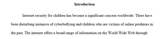 Required topic headings for your paper should include the background surrounding the issue, a historical perspective, current issues that are applicable