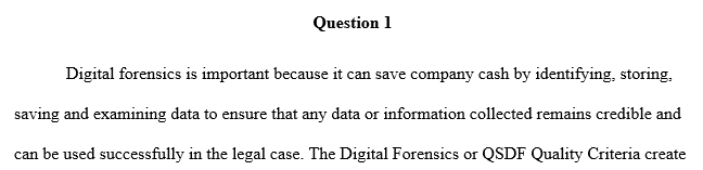 What is the meaning of digital forensics theory and its intended application during the digital forensics investigation?