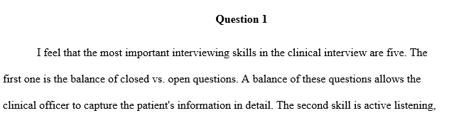 What skills do you feel you are comfortable/skilled? What skills do you feel you need to practice more/not confident?