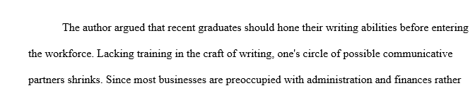 Write a 150-200 word summary/critique of the article in which you not only summarize the article but also note any strengths or weaknesses you find in it.