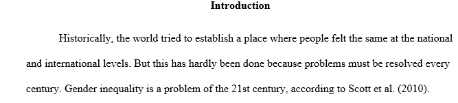 Write a 4-5 page paper not including reference page or title page, on how other countries handle racial, religious and Gender inequalities.